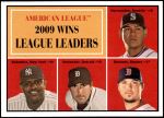 #48 AL Pitching Leaders Felix Hernandez / C.C. Sabathia / Justin Verlander / Josh Beckett 