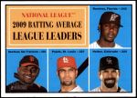 #41 NL Batting Leaders Hanley Ramirez / Pablo Sandoval / Albert Pujols / Todd Helton 