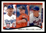 #113 NL ERA Leaders Clayton Kershaw / Jose Fernandez / Matt Harvey 