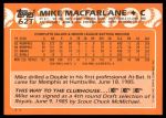 1988 Topps Traded #62 T Mike Macfarlane<br />B88X-I 62<br /><a class='button AddToCart' data-ajax='true' data-ajax-mode='replace' data-ajax-update='#cart-info' href='/AddToCart?itemId=4428174&quantity=1&type=0'>Add To Cart</a>