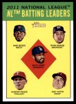 #1 AL Batting Leaders Jose Reyes / Ryan Braun / Matt Kemp / Hunter Pence / Joey Votto 