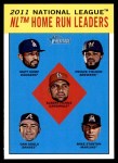 #3 AL HR Leaders Matt Kemp / Prince Fielder / Albert Pujols / Dan Uggla / Giancarlo Stanton 