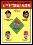 #8 NL Strikeout Leaders Justin Verlander / C.C. Sabathia / Jered Weaver / Gio Gonzalez / Dan Haren 
