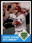 #146 World Series Game #5 - Clutch Catcher Keys Rangers Mike Napoli 