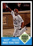 #147 World Series Game #6 - Deep Freese Makes Texas Toast David Freese 