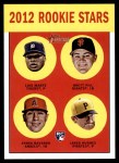 #169 Rookies Luis Marte / Brett Pill / Efren Navarro / Jared Hughes 