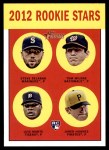 #299 Rookies Steve Delabar / Tom Milone / Luis Marte / Jared Hughes 