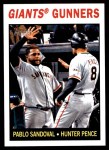 #306 Giants Gunners Pablo Sandoval / Hunter Pence 