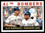 #331 AL Bombers Alex Rodriguez / Robinson Cano 