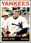 #190 Derek Jeter Bat Under Arm 
