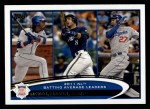 #181 NL Batting Leaders Jose Reyes / Ryan Braun / Matt Kemp 