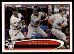 #302 AL HR Leaders Jose Bautista / Curtis Granderson / Mark Teixeira 