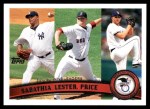 #124 AL Pitching Leaders C.C. Sabathia / Jon Lester / David Price 