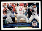 #134 NL Batting Leaders Carlos Gonzalez / Joey Votto / Omar Infante 