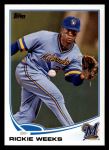 #123 Rickie Weeks 