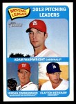 #10 NL Pitching Leaders Clayton Kershaw / Jordan Zimmermann / Adam Wainwright 