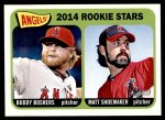 #194 Angels Rookies Buddy Boshers / Matt Shoemaker 