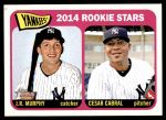 #226 Yankees Rookies Cesar Cabral / J.R. Murphy 