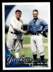 #637 Prestigious Pinstripe Power Babe Ruth / Lou Gehrig 