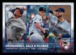 #341 AL ERA Leaders Felix Hernandez / Chris Sale / Corey Kluber 
