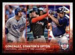 #349 NL RBI Leaders Adrian Gonzalez / Giancarlo Stanton / Justin Upton 