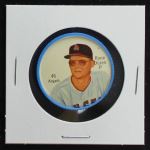 #46 Ryne Duren White Buttons 