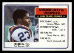 #97 Vikings Leaders Ted Brown / Sammy White / Willie Teal / Doug Martin / Scott Studwell 