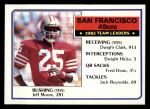 #163 49ers Leaders Jeff Moore / Dwight Clark / Dwight Hicks / Fred Dean / Jack Reynolds 