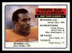 #174 Buccaneers Leaders James Wilder / Jimmie Giles / Cedric Brown / Neal Colzie / Mike Washington / Dave Stalls / Hugh Green 