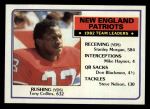 #324 Patriots Leaders Tony Collins / Stanley Morgan / Mike Haynes / Don Blackmon / Steve Nelson 