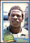 #261 Rickey Henderson 