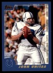 #19 Johnny Unitas 