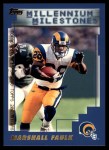 #340 Millennium Milestones Marshall Faulk 