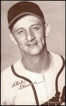 Dick Donovan  Braves Wearing a Plain Cap 