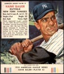 #2 Hank Bauer With Tab 