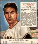 #8 Sal Maglie With Tab 