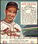 #13 Enos Slaughter With Tab 