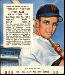 #13 Mickey Vernon With Tab  