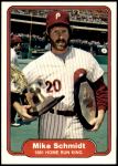 #637 1981 Home Run King Mike Schmidt 