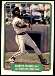 #643 In Action Rickey Henderson 