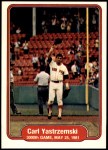 #633 Yaz 3000th Game Carl Yastrzemski 