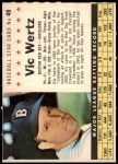 #49 Vic Wertz  Perforated 