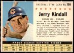 #199 Jerry Kindall  Perforated 