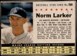 #156 Norm Larker  Hand Cut 