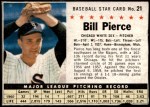 #21 Billy Pierce  Hand Cut 