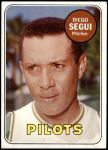 #511 Diego Segui White Name 