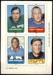 Tom Woodeshick / Greg Larson / Don Perkins / Billy Kilmer