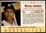 #87 Manny Jimenez 