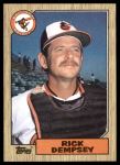 1987 Topps #28 Rick Dempsey<br />B87T-Q 28<br /><a class='button AddToCart' data-ajax='true' data-ajax-mode='replace' data-ajax-update='#cart-info' href='/AddToCart?itemId=5429760&quantity=1&type=0'>Add To Cart</a>