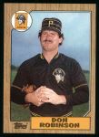 1987 Topps #712 Don Robinson<br />B87T-Q 712<br /><a class='button AddToCart' data-ajax='true' data-ajax-mode='replace' data-ajax-update='#cart-info' href='/AddToCart?itemId=5430444&quantity=1&type=0'>Add To Cart</a>